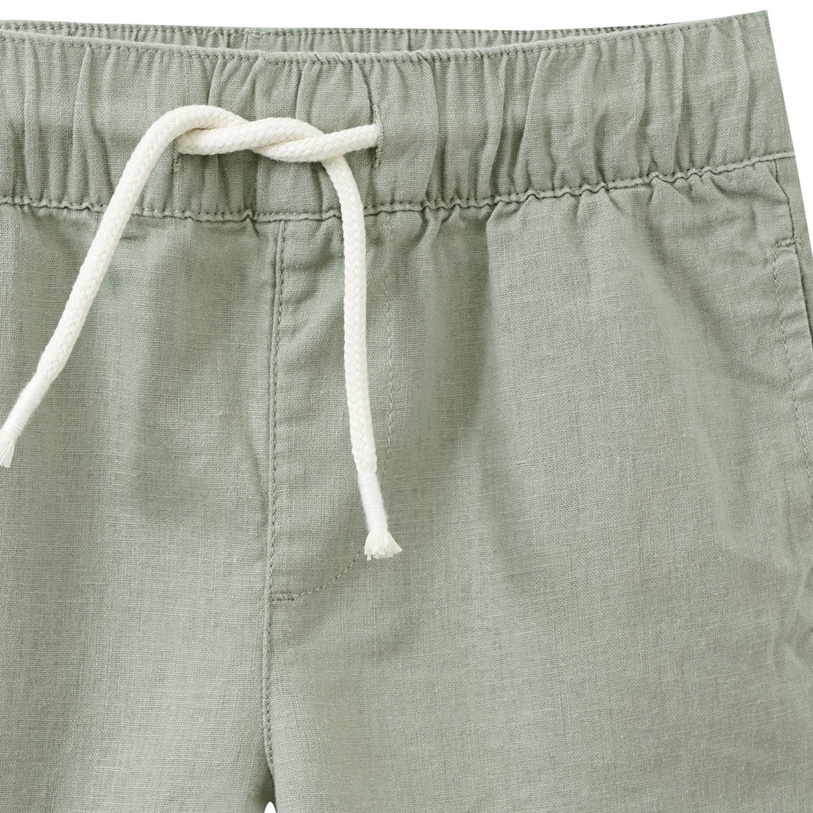 Topolino Pure Collection Jungen Shorts aus Leinen salbei