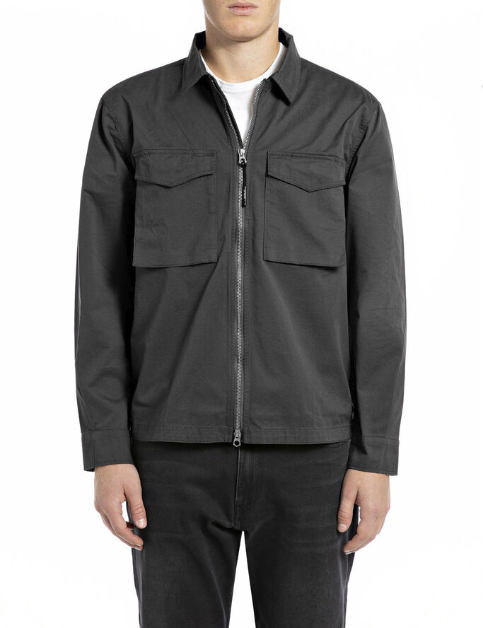 Replay Overshirt Nearly black