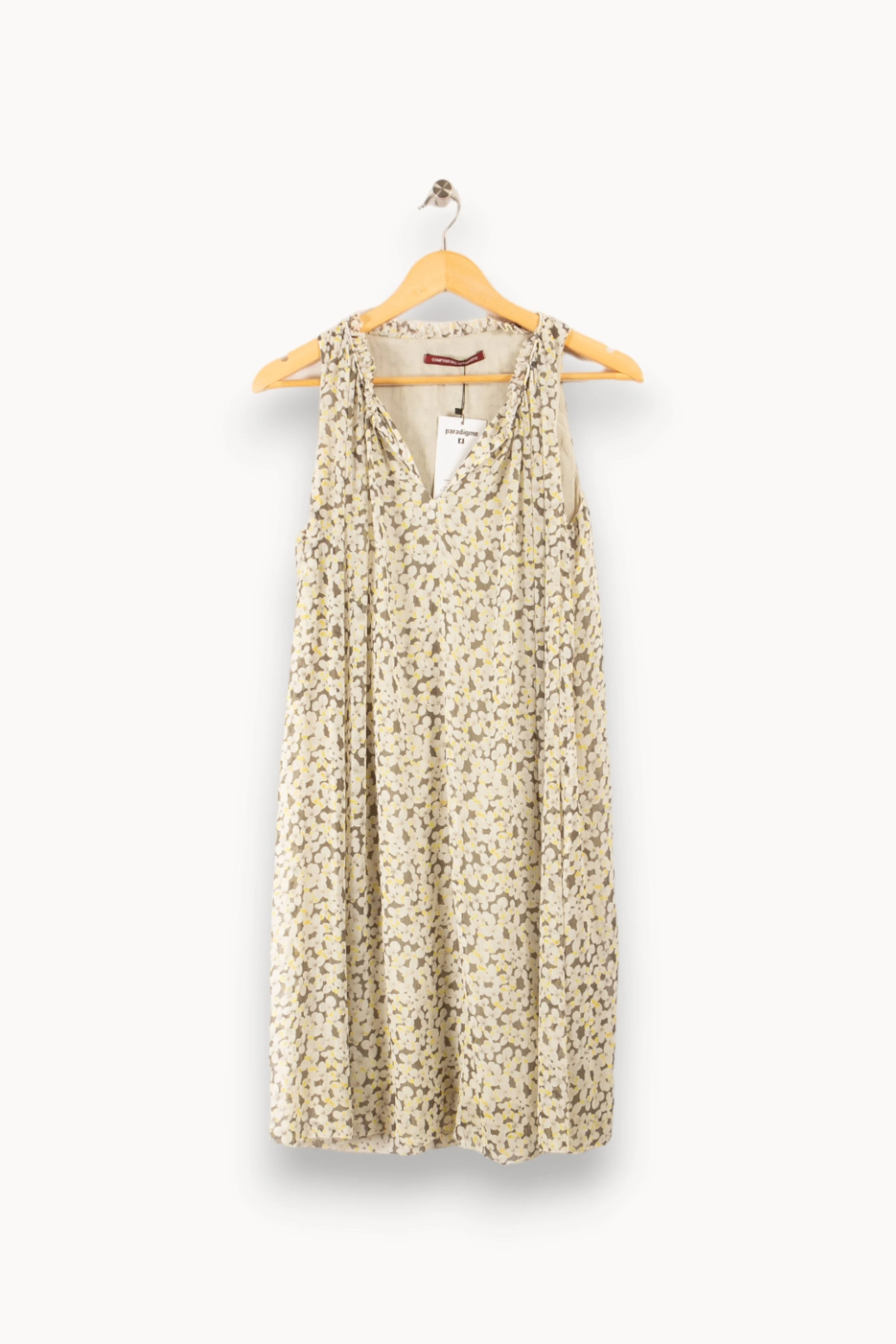 Robe midi | Gris