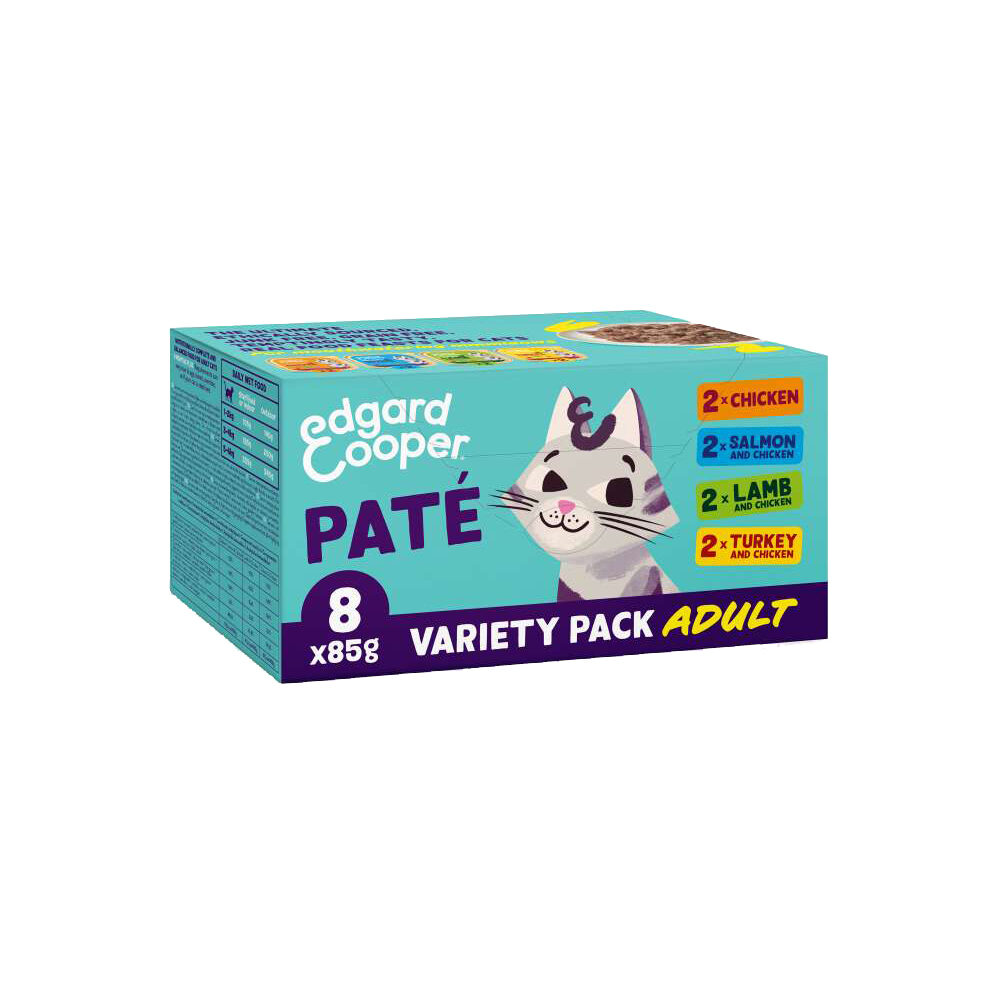 Edgard & Cooper Adult Cat - Multipack Paté