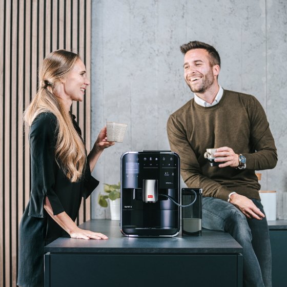 Barista TS Smart®|Kaffeevollautomat Schwarz