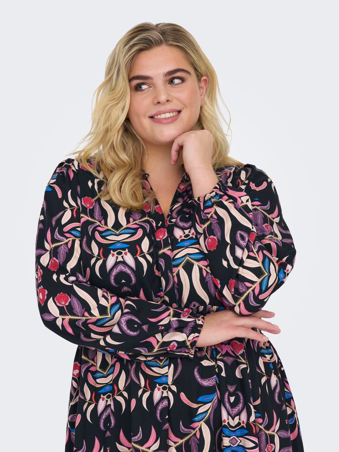 CARNOLANA Kurzes Kleid Black