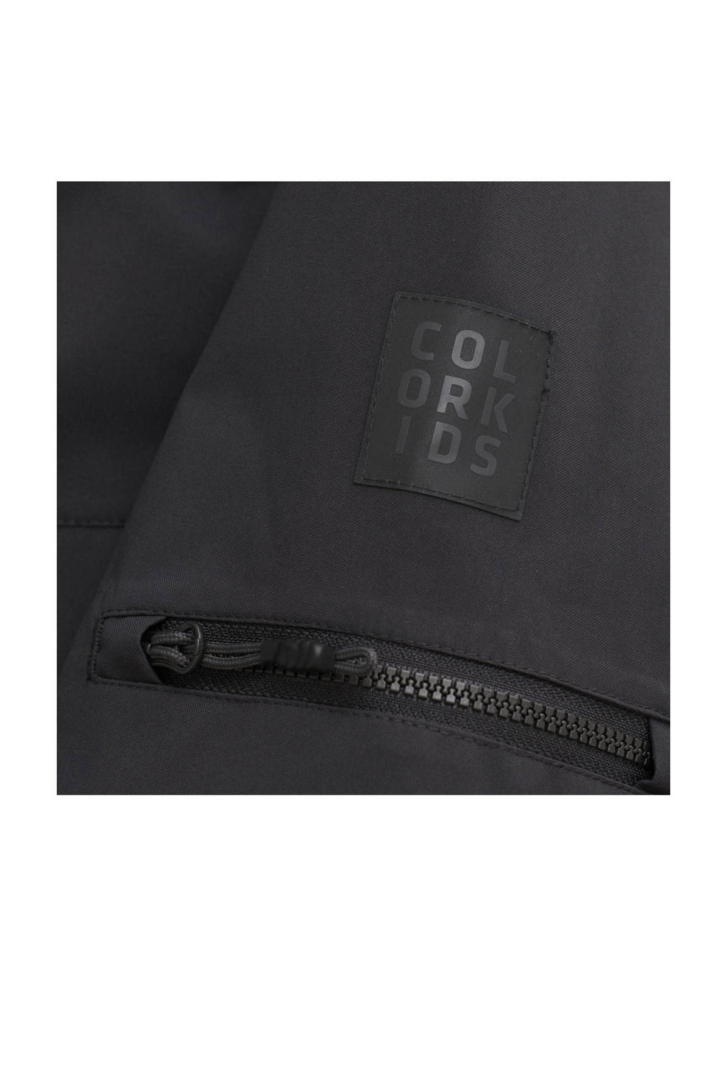 Color Kids ski anorak zwart