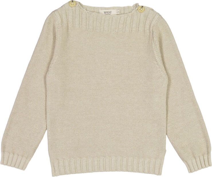 Wheat Strik Pullover Mingo Fossil