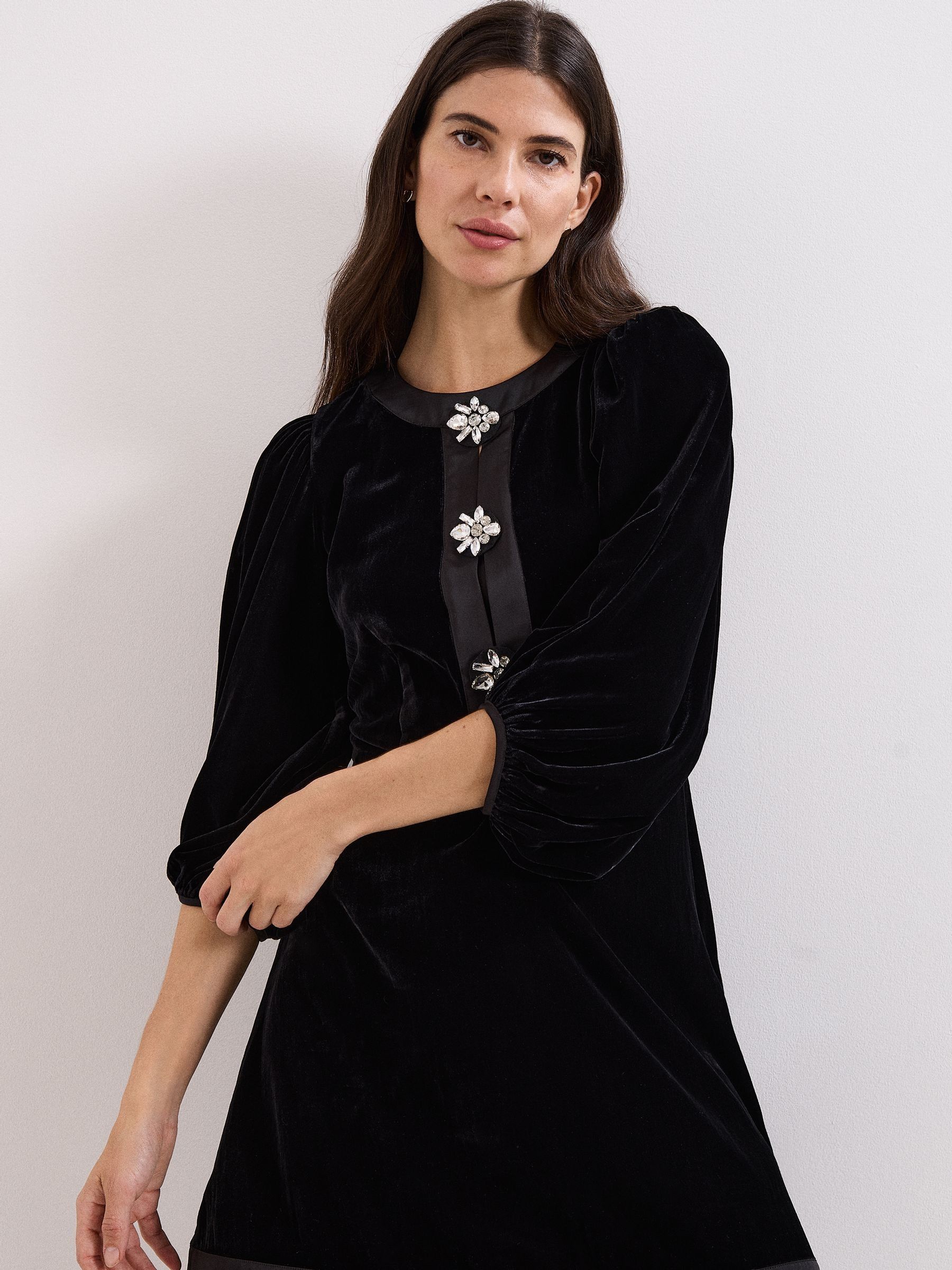 Phase Eight Heidi Velvet Dress