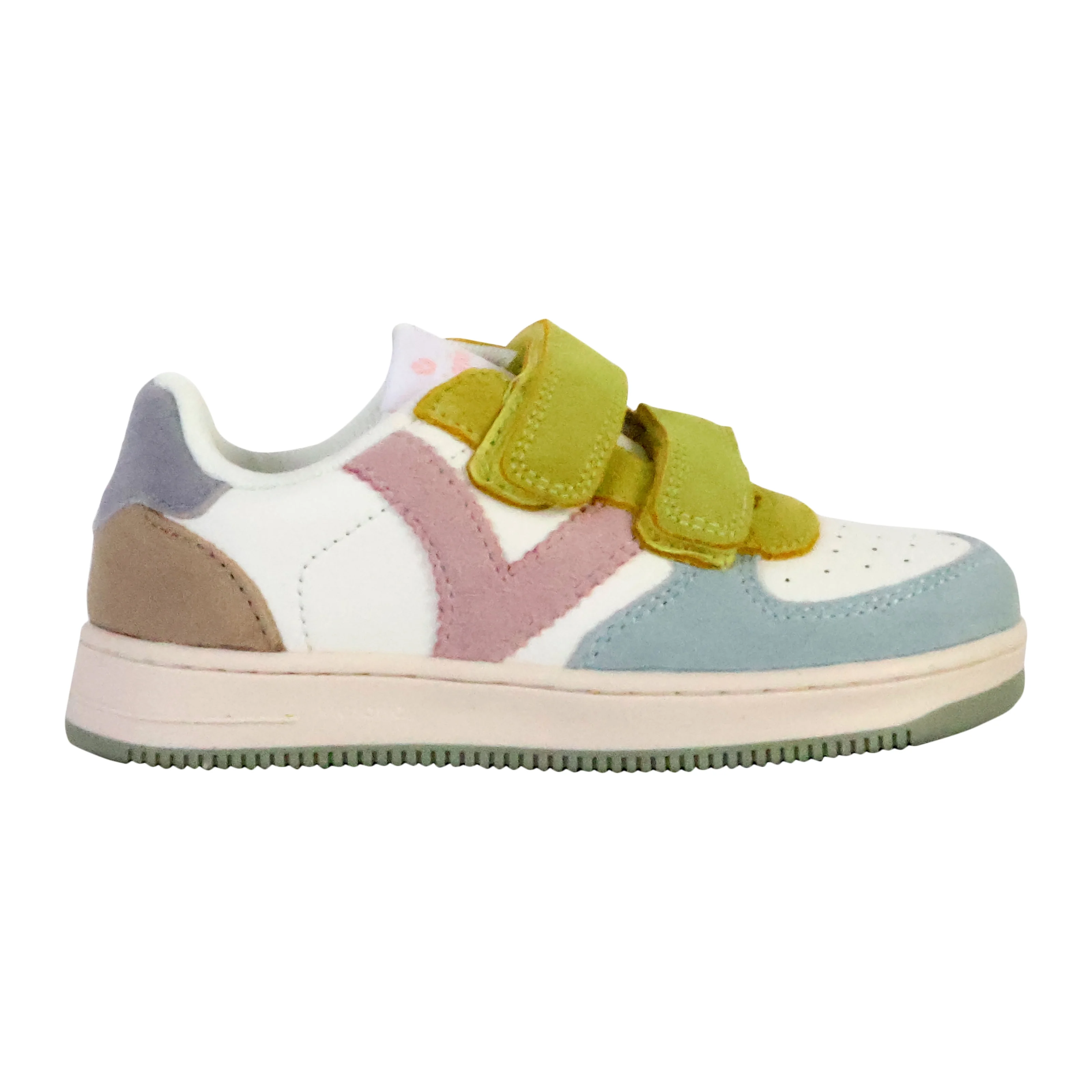Basket cuir enfant | Multicolore