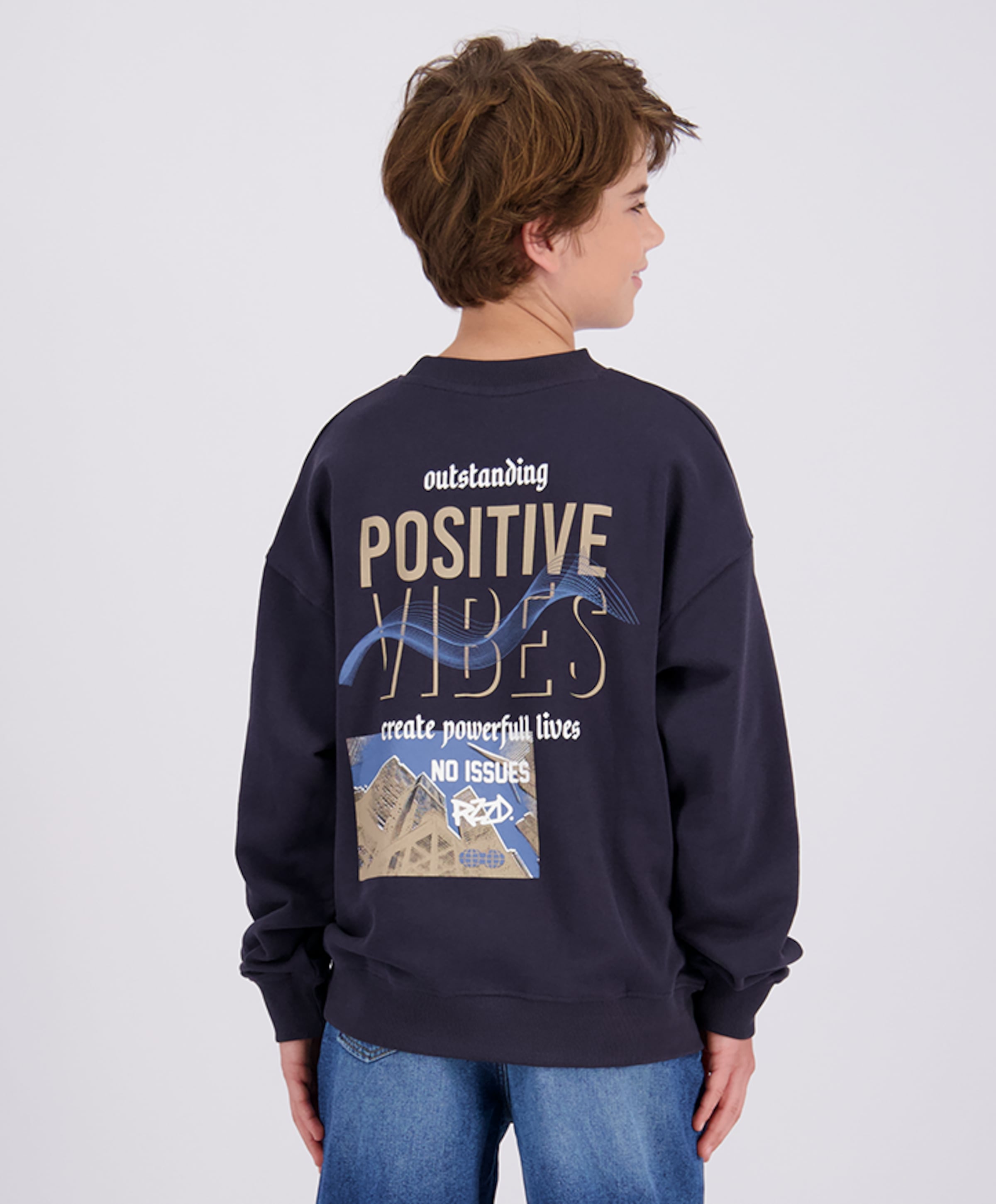 Raizzed Jongens sweater blauw