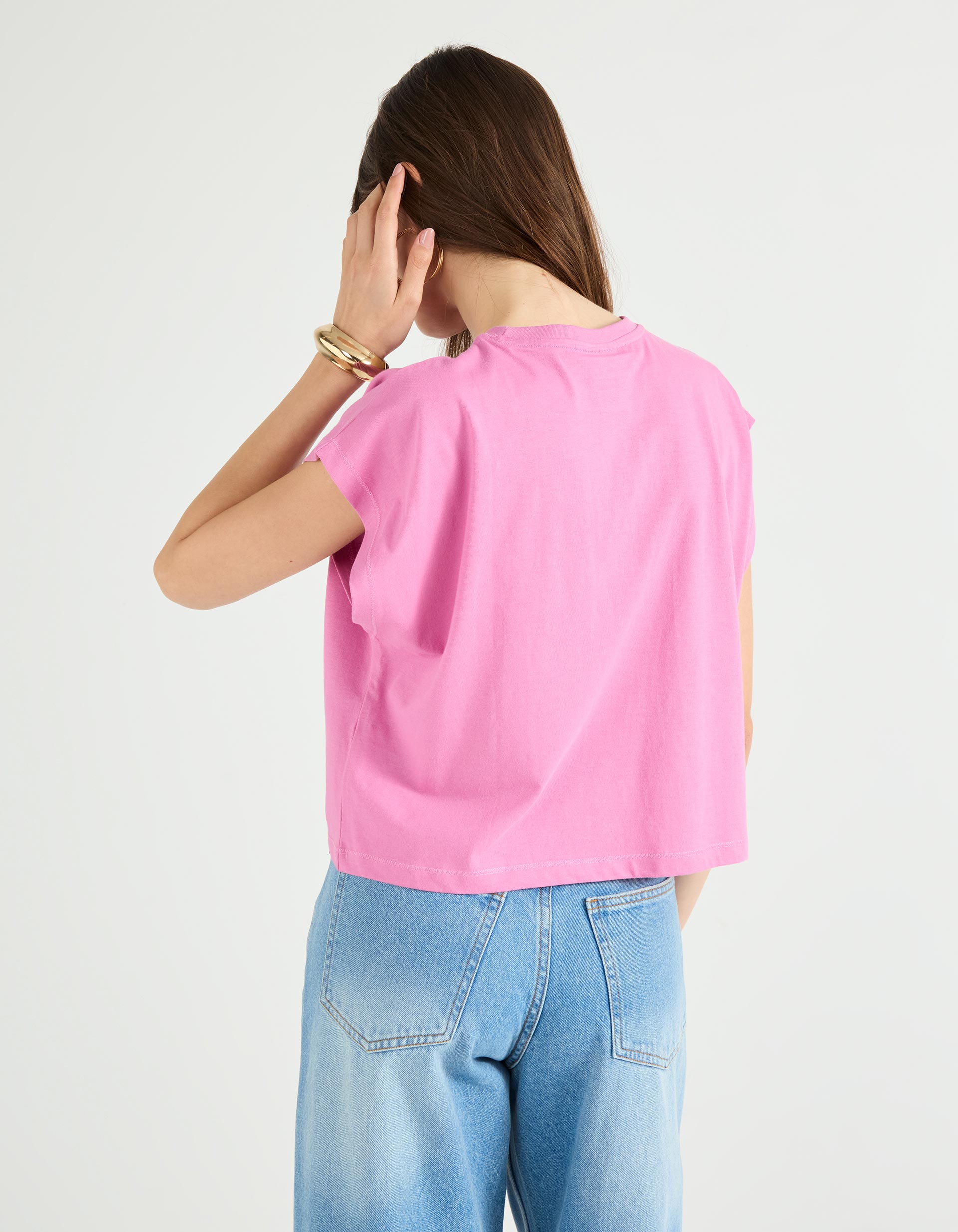 T-shirt Cropped 'Coca-Cola', Mulher, Rosa