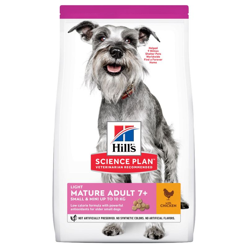 Hill's Science Plan Mature Adult 7+ Small & Mini Light poulet - bitiba.fr