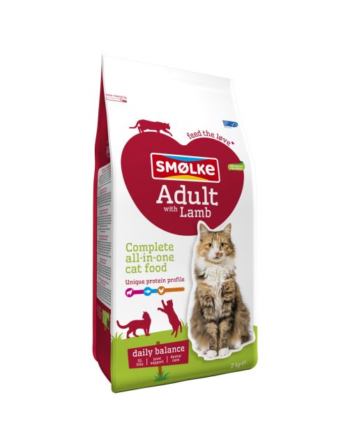 Smolke Cat Adult Complete All-In-One Lam&Kip&Vis - Kattenvoer
