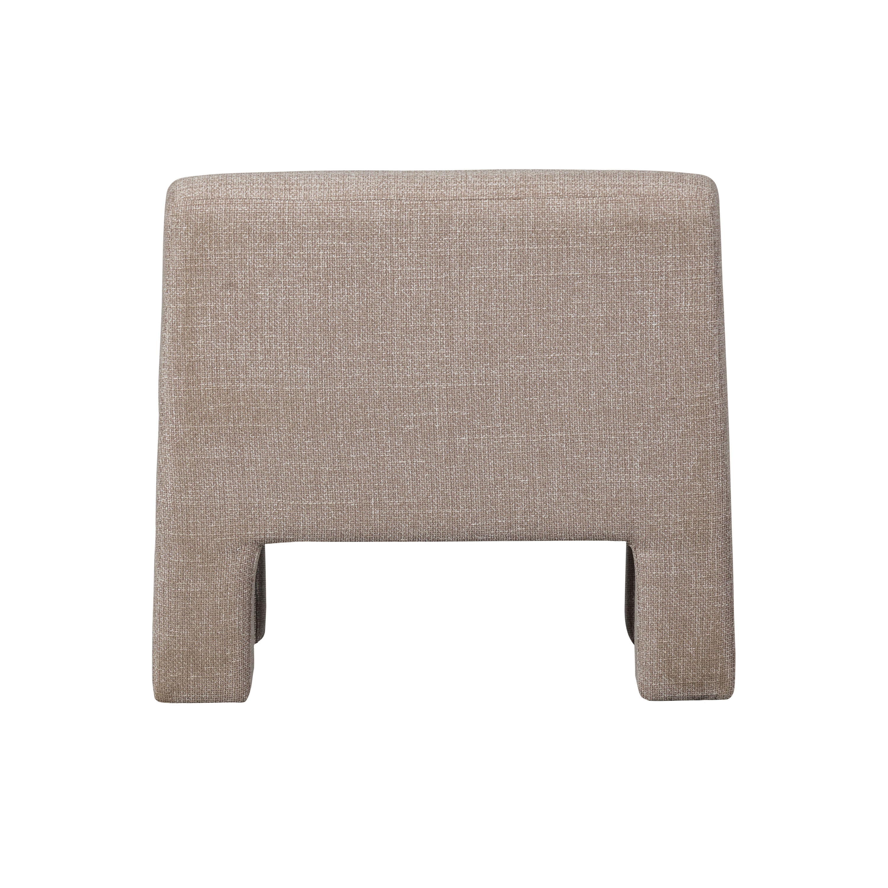 WOOOD Lavid Fauteuil - Polyester - Naturel - 73x74x84