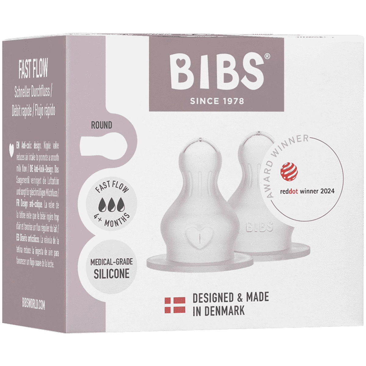 BIBSBIBS   Flaschensauger Silikon L