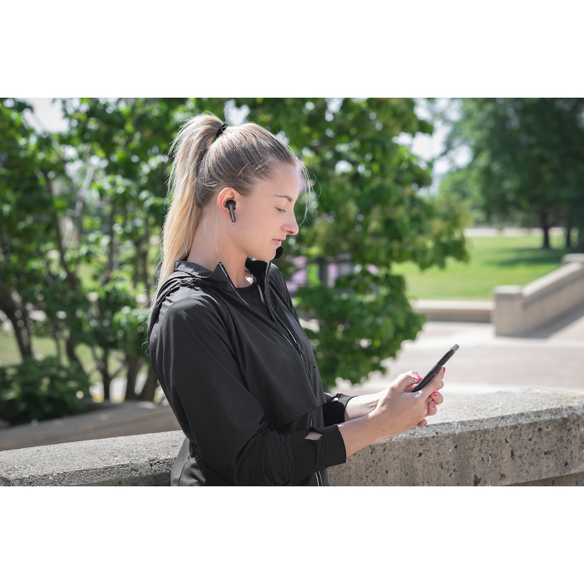 Koss TWS150i helt trådløse in-ear hodetelefoner (sort)