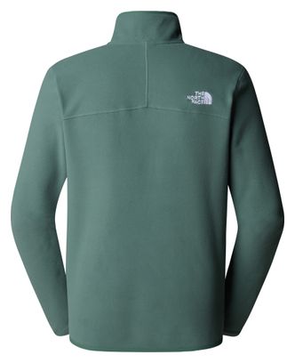 Polaire The North Face 100 Glacier 1/4 Zip Vert Homme