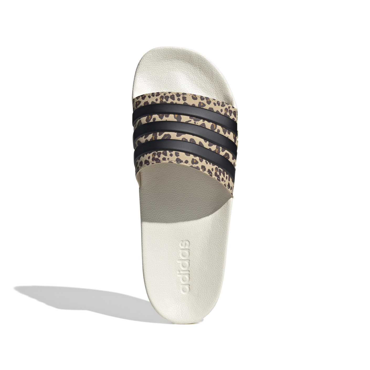 Adidas Adilette Shower Slippers Camo Wit Zwart Goud