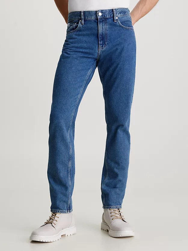 Calça jeans reta autêntica