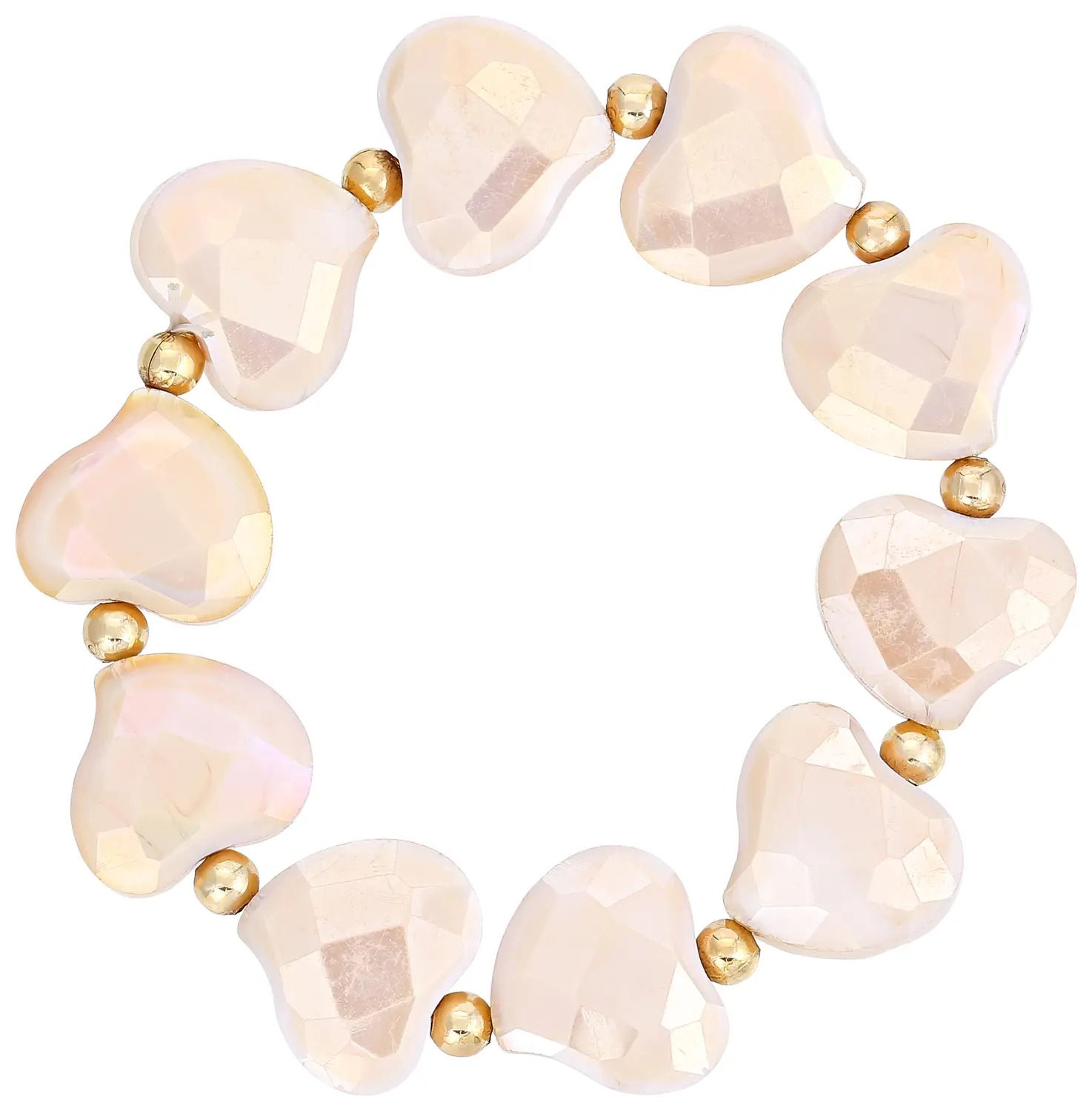 Armband - Nude Hearts