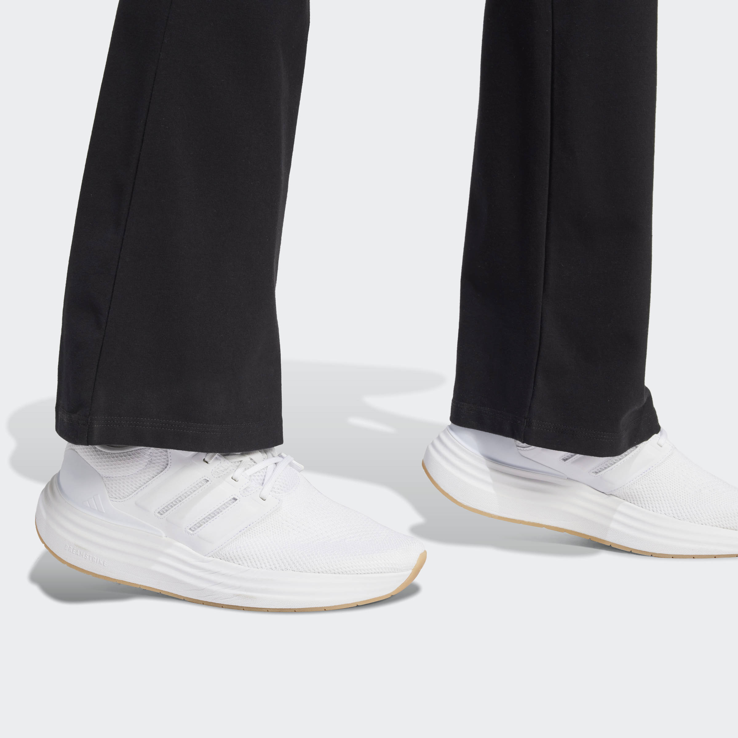 adidas flared legging zwart