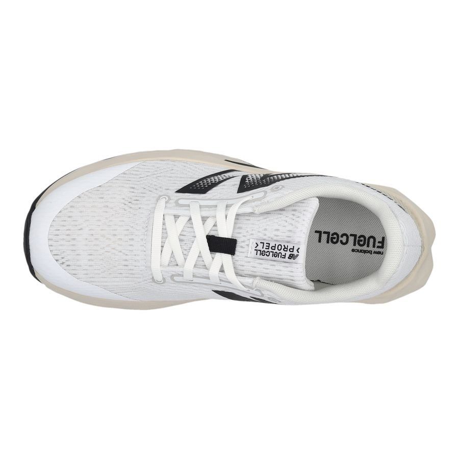 New Balance Chaussures de Running FuelCell Propel V5 - Blanc/Noir Enfant