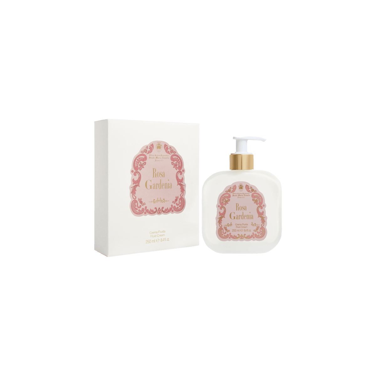 Rosa Gardenia Fluid Body Cream 250ml