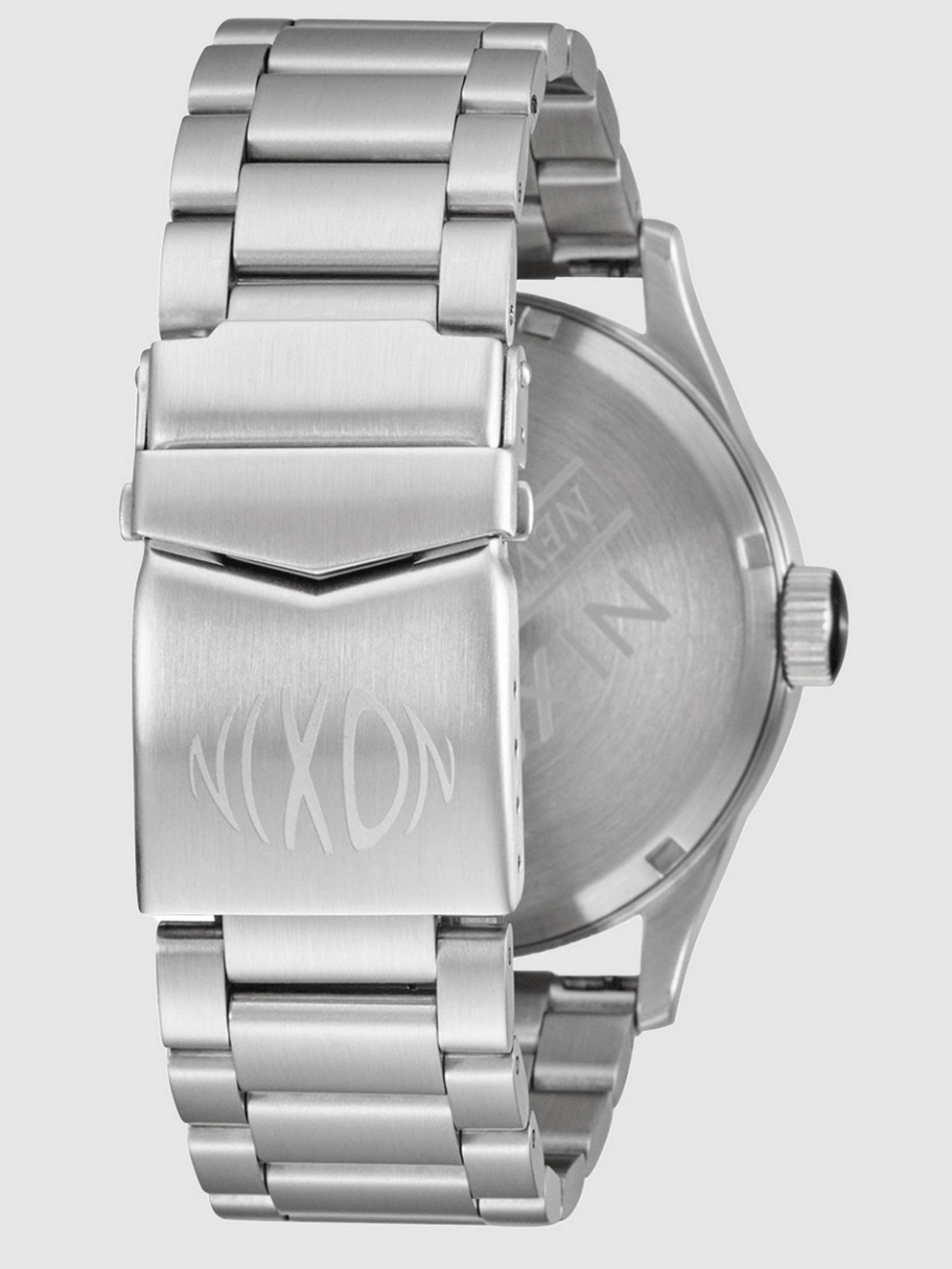 Nixon The Sentry Stainless Steel Watch fisheye/silver/polar blue
