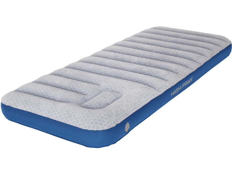 High Peak Luftbett Cross Beam Single Extra Long, 195 x 75 x Langes Luftbett ideal für Camping und als Gästebett