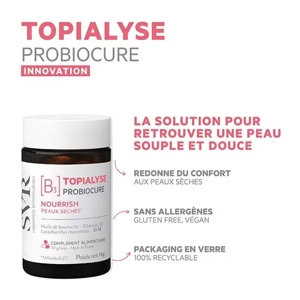 SVR Topialyse Probiocure Pele Seca Vitamina B3