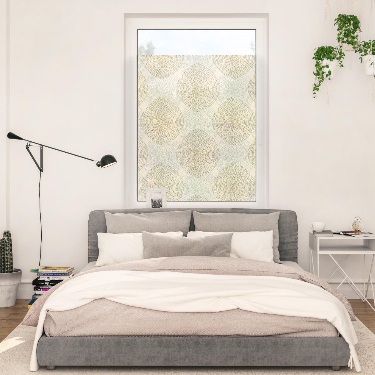 LICHTBLICK ORIGINAL Fensterfolie »Fensterfolie selbstklebend, Sichtschutz« 1 Stk. blickdicht glatt statisch haftend