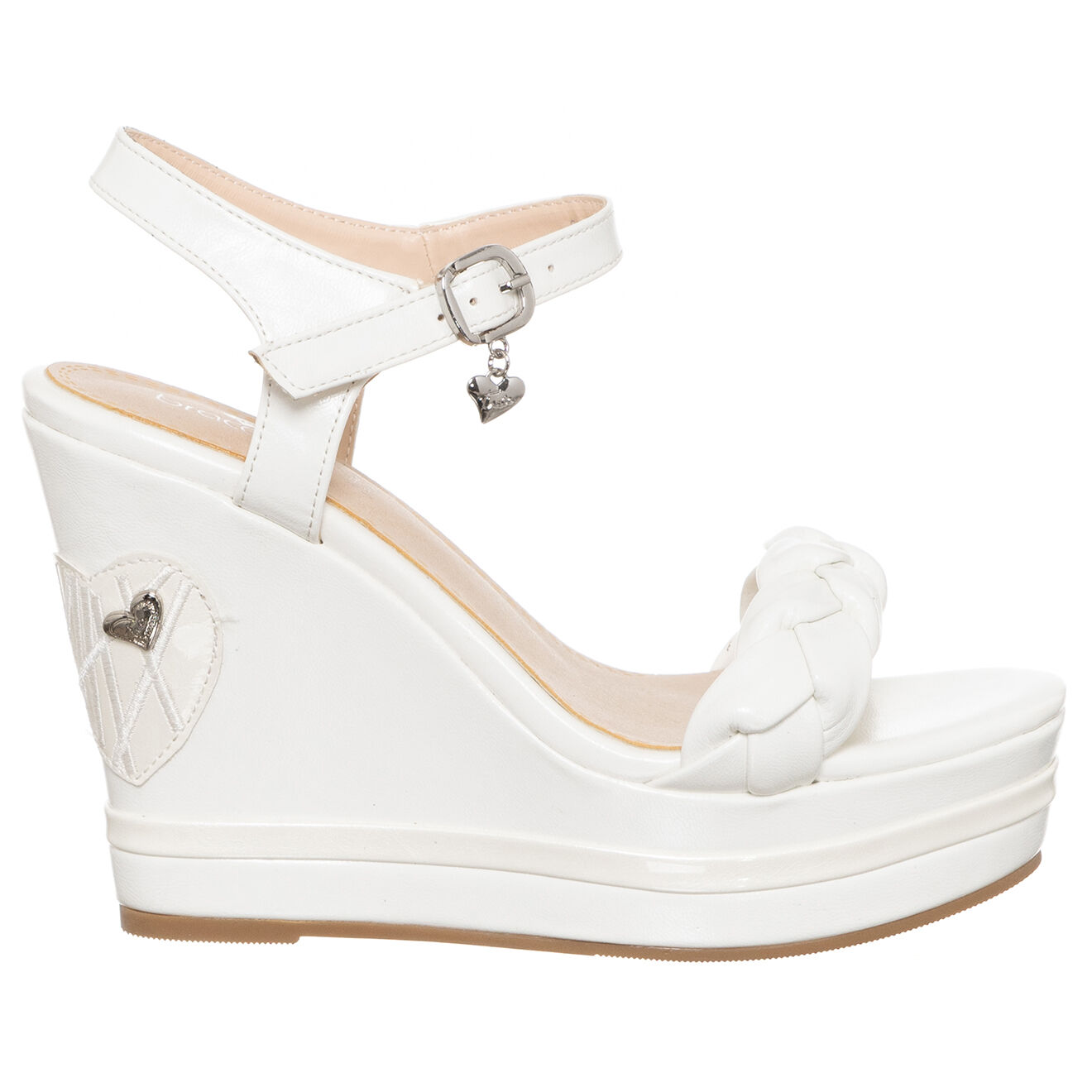 Tua By Braccialini Sandales Pola blanches - Talon 12 cm