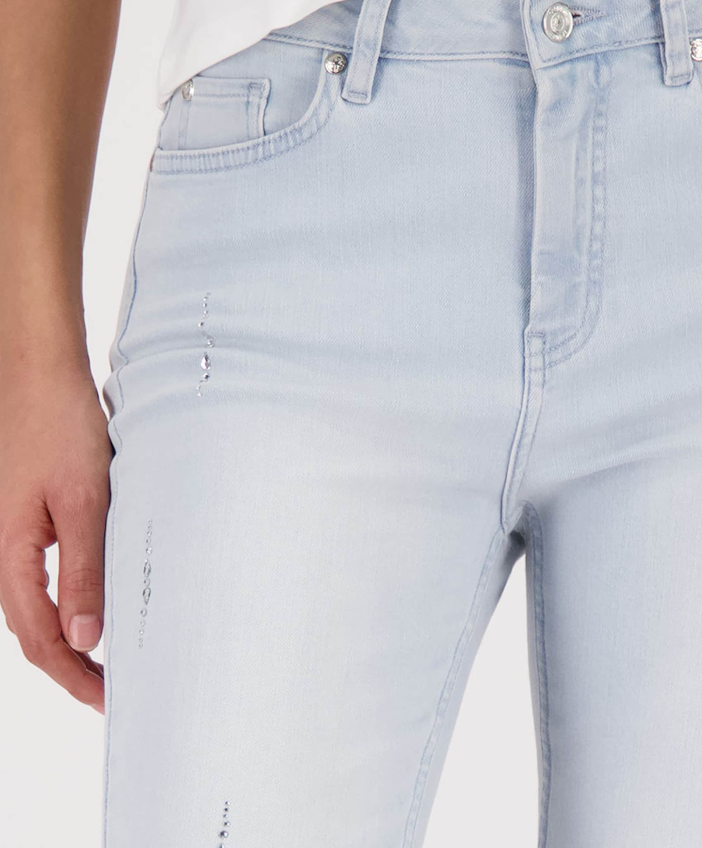 Monari dames jeans blauw