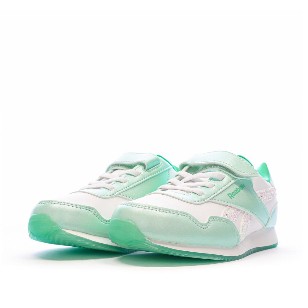 Reebok Baskets Blanc/Vert Fille Reebok Reebok Royal