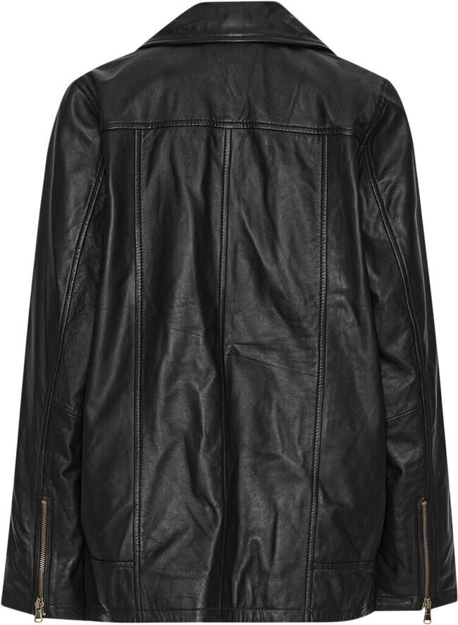 A-VIEW Kalee leather jacket Black