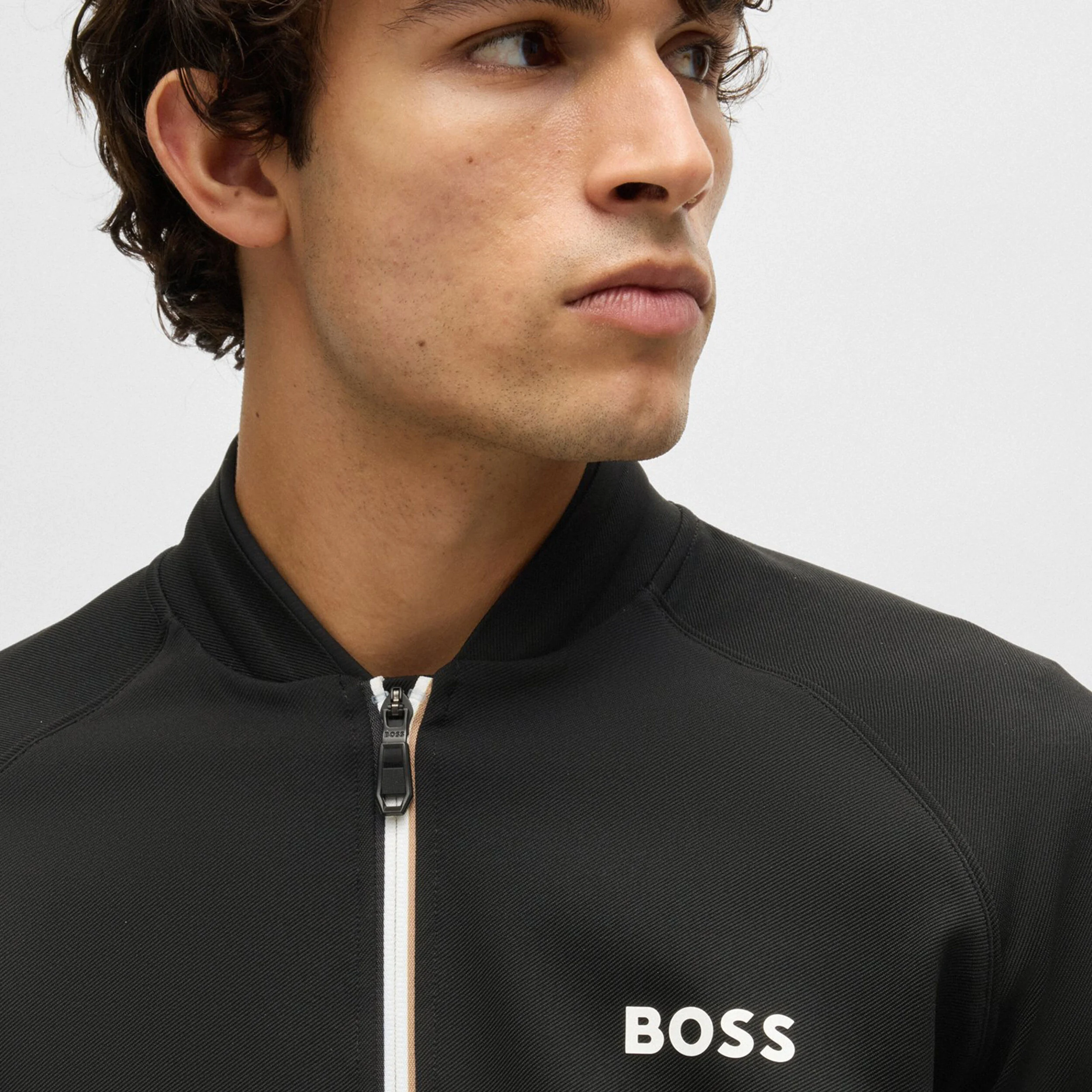 BOSS Samoo Veste De Survêtement Hommes - Noir