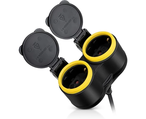 Andersson ECO 3.0 - Extension cord outdoor 2-way outlets 5M IP44