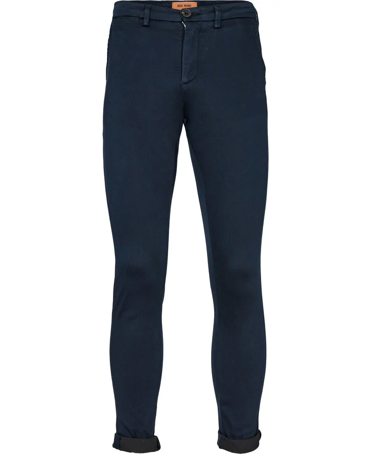 Mos Mosh Gallery Hunt Soft String Pant Navy