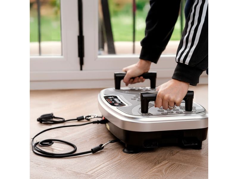 Bodi-Tek Vibrationstrainer Exercise Pro Vibrationstrainer mit 10 Programmen und 100 Intensitätsstufen
