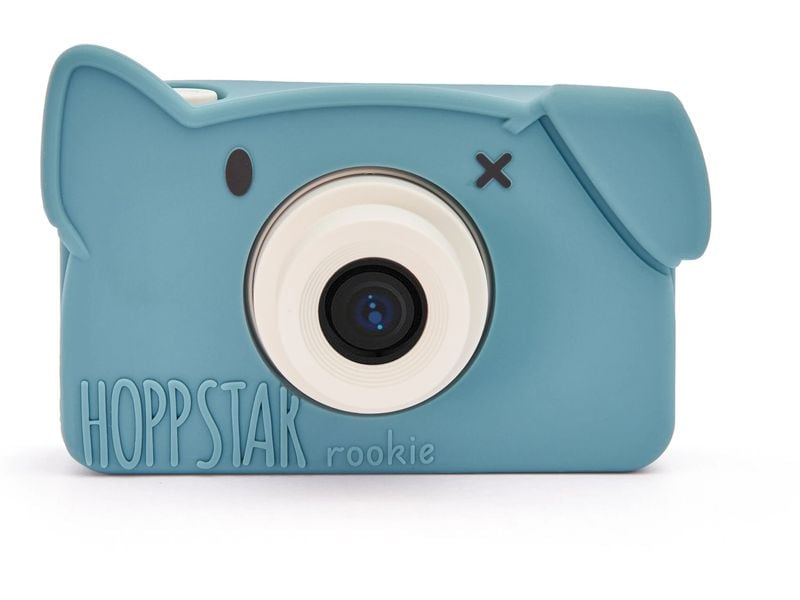 Hoppstar Kinderkamera Digitalkamera Hoppstar Rookie Kids Bl Kamera mit beliebten Funktionen wie Fotorahmen, Fotofilter und Gesichtserkennung