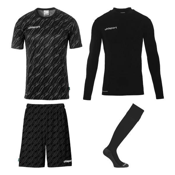 Uhlsport Kit pour Gardien Progressive - Noir