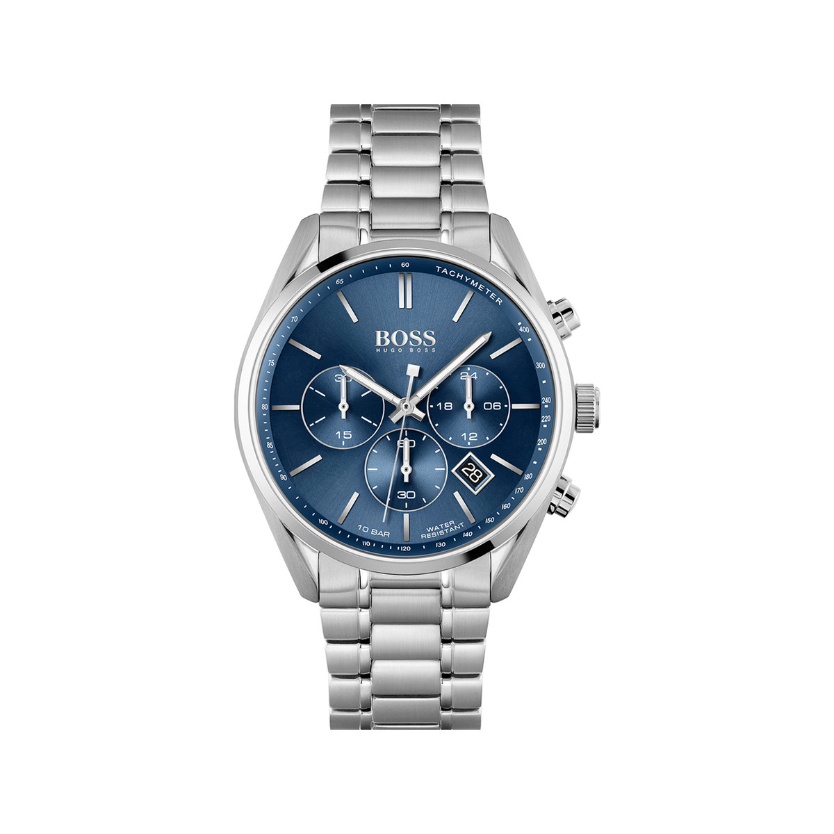 Montre Boss homme chronographe acier