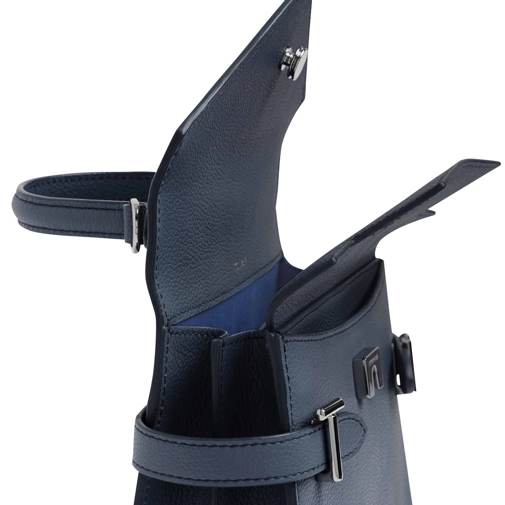 EMILIE - Sac à main en cuir | Bleu