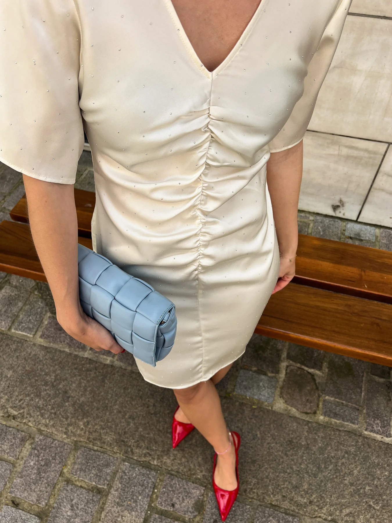 Noella Soli Dress 974 ivory