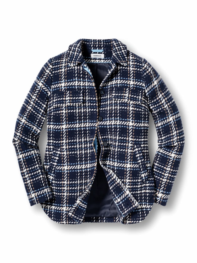 Hemdjacke Baumwollkaro