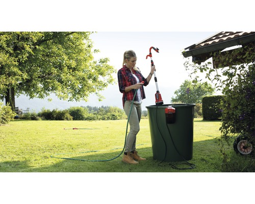 Einhell Power-X-Change GE-PP 18 RB li accu-aangedreven dompelpomp voor schoon water (accu en lader niet inbegrepen)