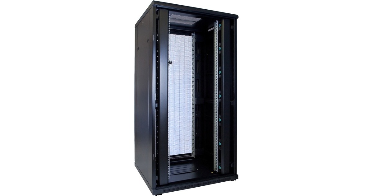 DSI32U serverkast met geperforeerde deur - DS8832PP server rack  (Zwart, 800 x 800 x 1600mm)