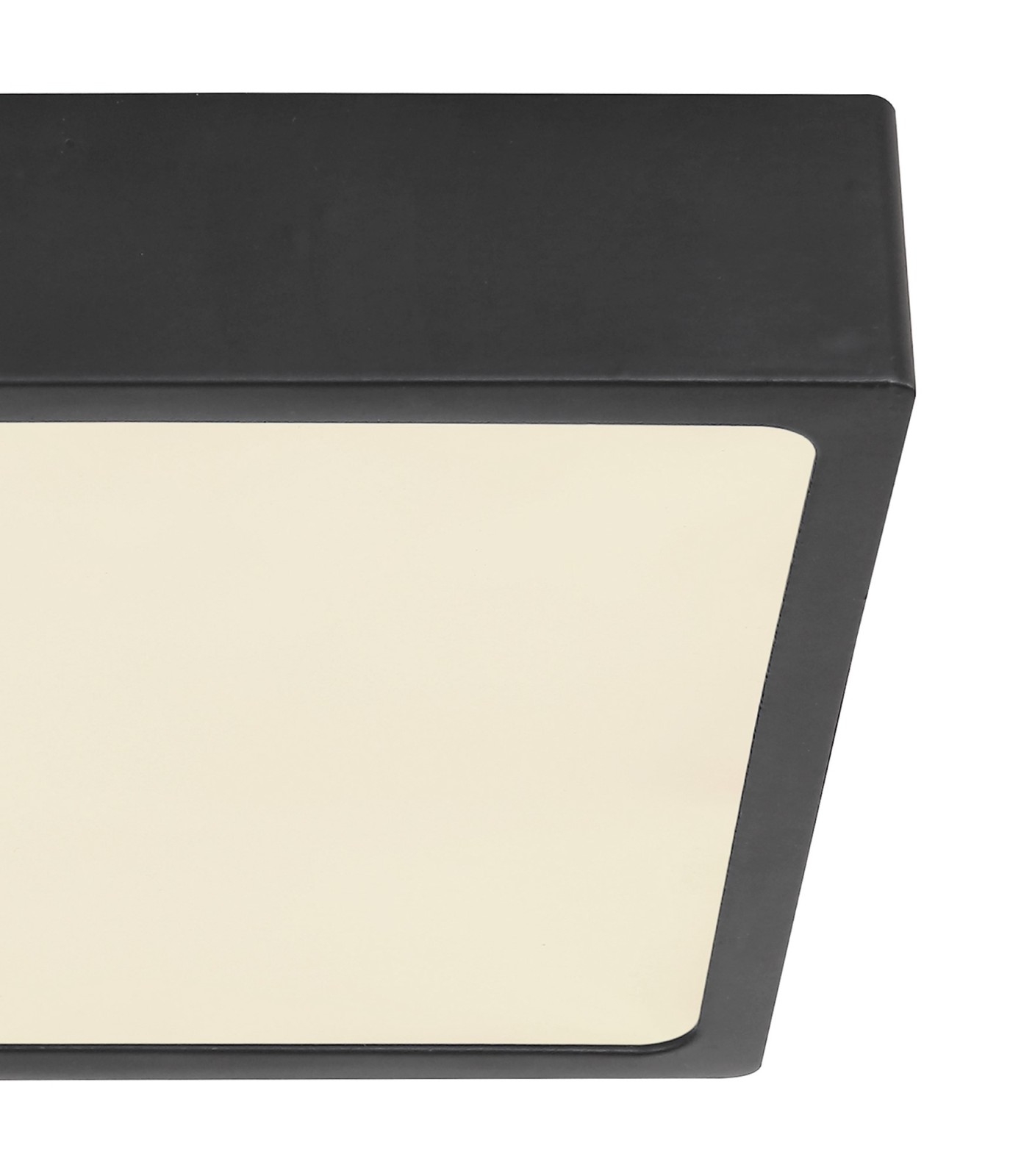 LED-Deckenleuchte - schwarz matt - dimmbar
