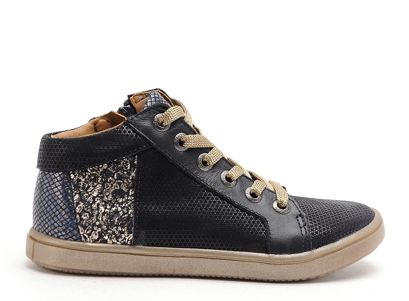Bellamy boots bottine enfant fillette caligo bleu