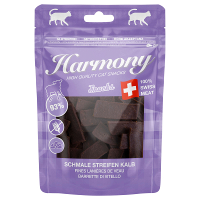 Harmony Cat Snacks schmale Streifen Kalb 50g