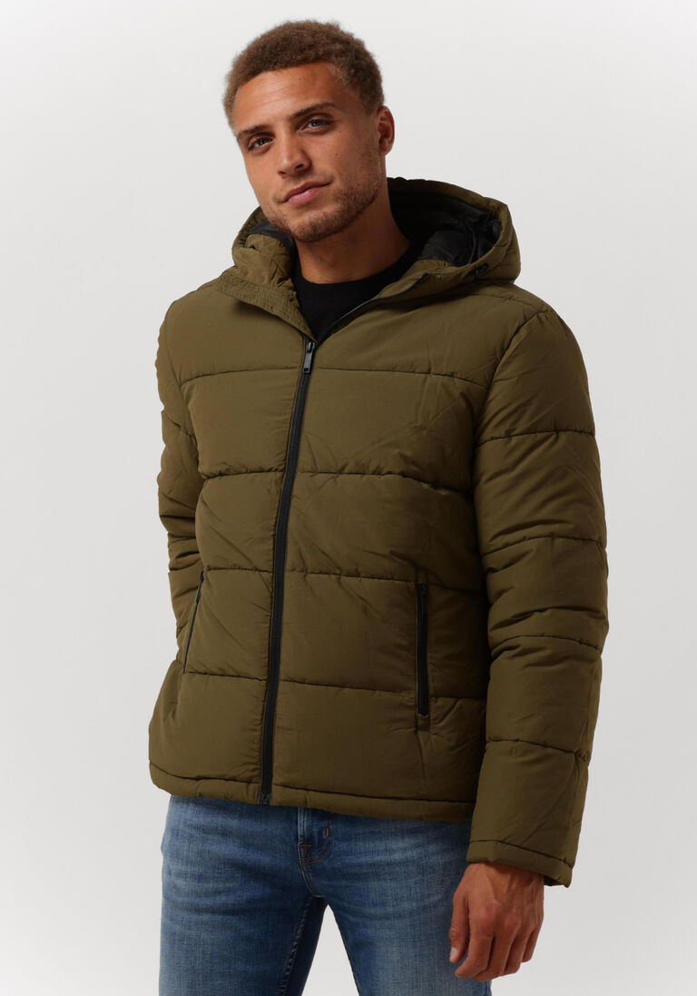 SELECTED HOMME olijf selected homme gewatteerde jas harry puffer jkt w