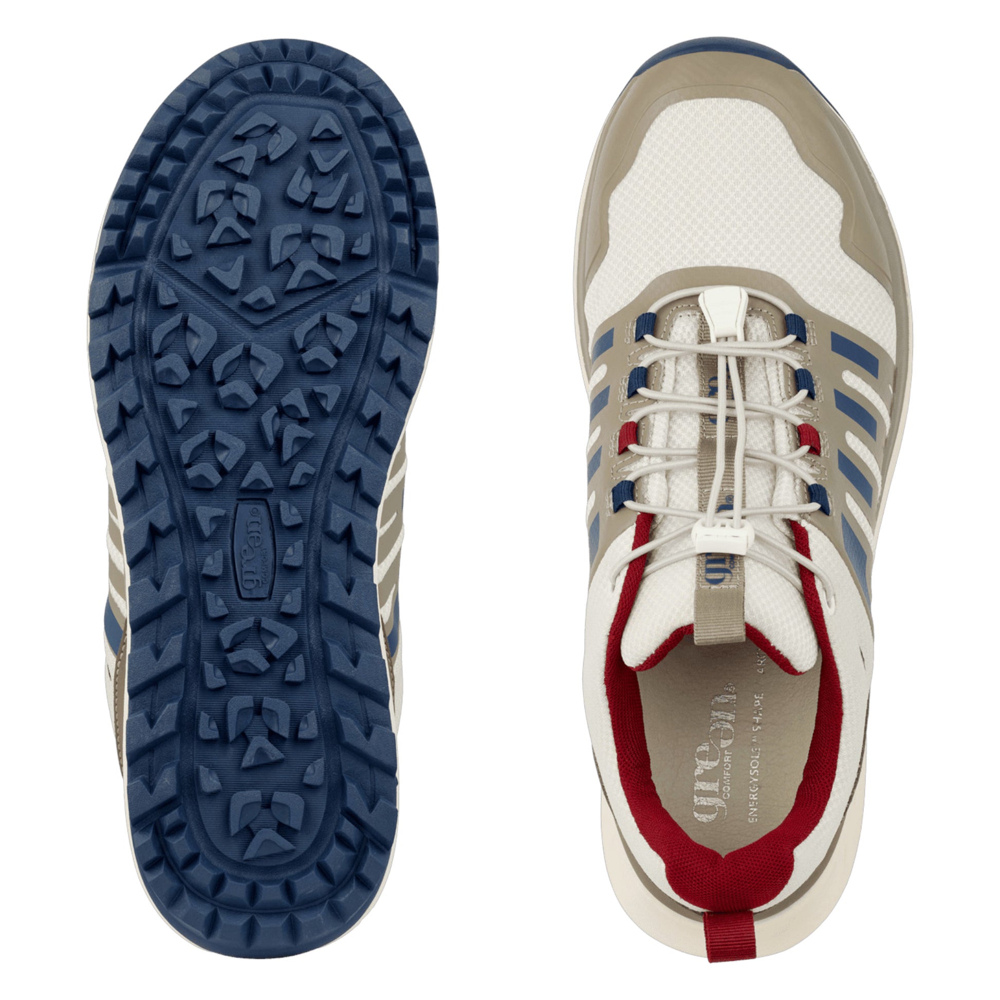 TRACK N' TRAIL TROY sneakers, herre, råhvid