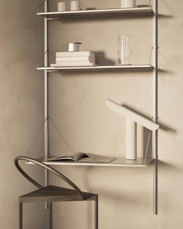 Frama Shelf Library H1852 Desk wandkast natural oiled